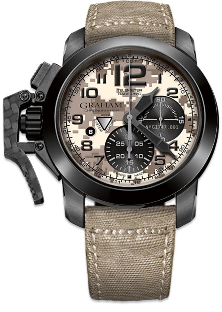 Chronofighter Black Arrow Denim