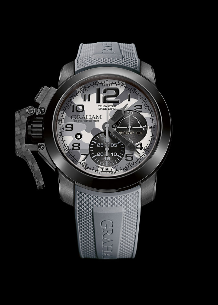 Chronofighter Oversize Black Arrow