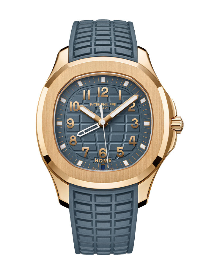 Aquanaut 5269R-001兩地時間腕錶