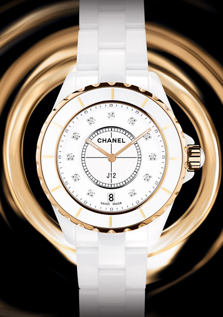 J12 Pink Gold and Diamants