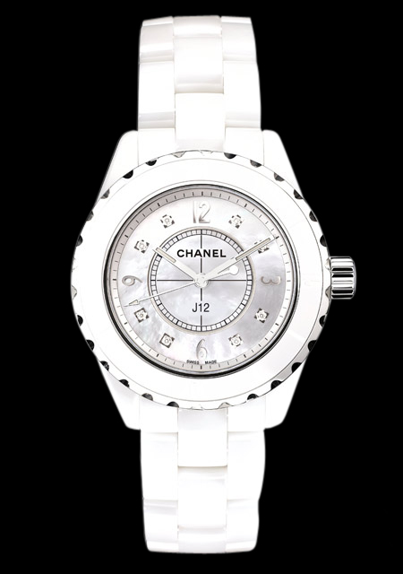 J12 Mother-of-Pearl and Diamond Dial