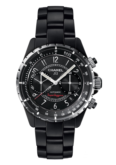 J12 Matte Black Superleggera Chronograph
