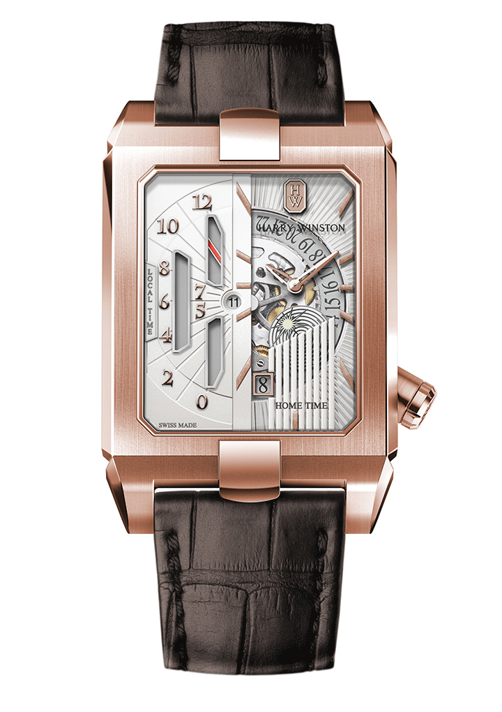 第五大道Avenue系列雙時區自動腕錶