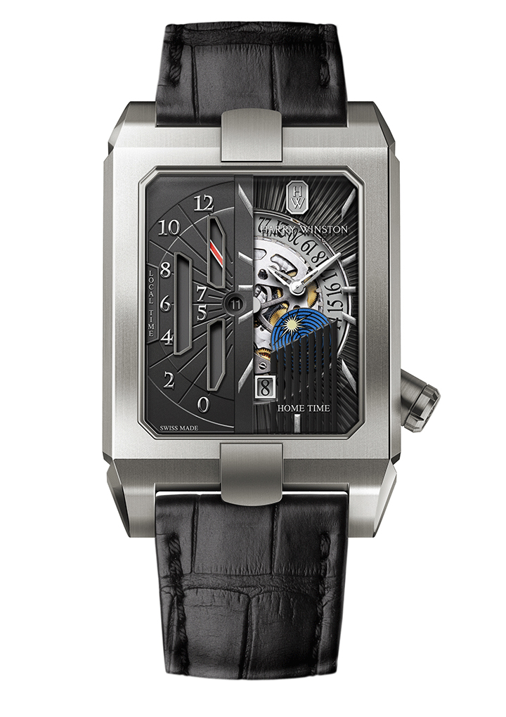 第五大道Avenue系列雙時區自動腕錶