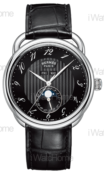 HERMES Arceau全日曆月相錶