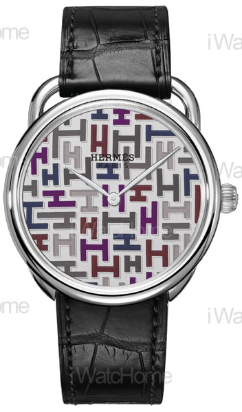 HERMES Arceau H迷宮大明火琺瑯腕錶