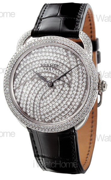 HERMES Arceau 機械珠寶鑽錶