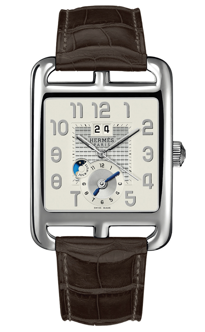 HERMES Cape Cod 雙時區腕錶