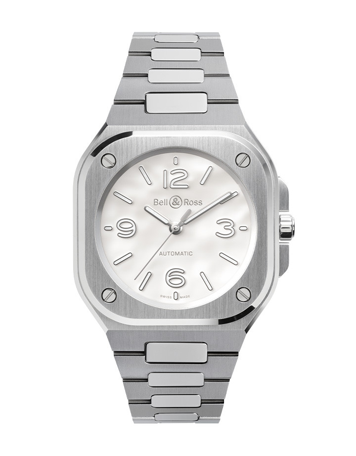 BR-05 36mm Mother of Pearl Steel