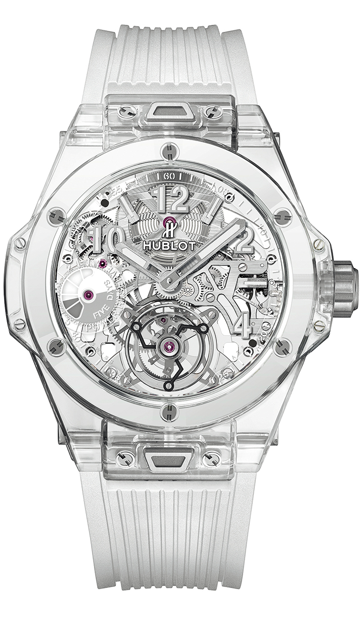 Big Bang 藍寶石水晶陀飛輪腕錶