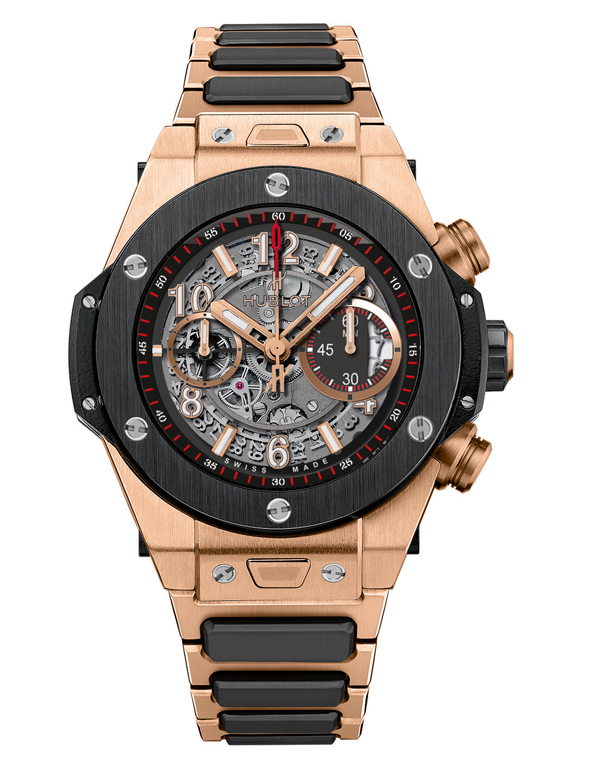 Big Bang King Gold陶瓷鍊帶腕錶