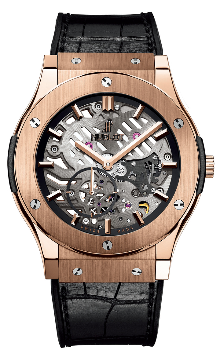 Classic Fusion Classico Ultra-Thin Skeleton King Gold