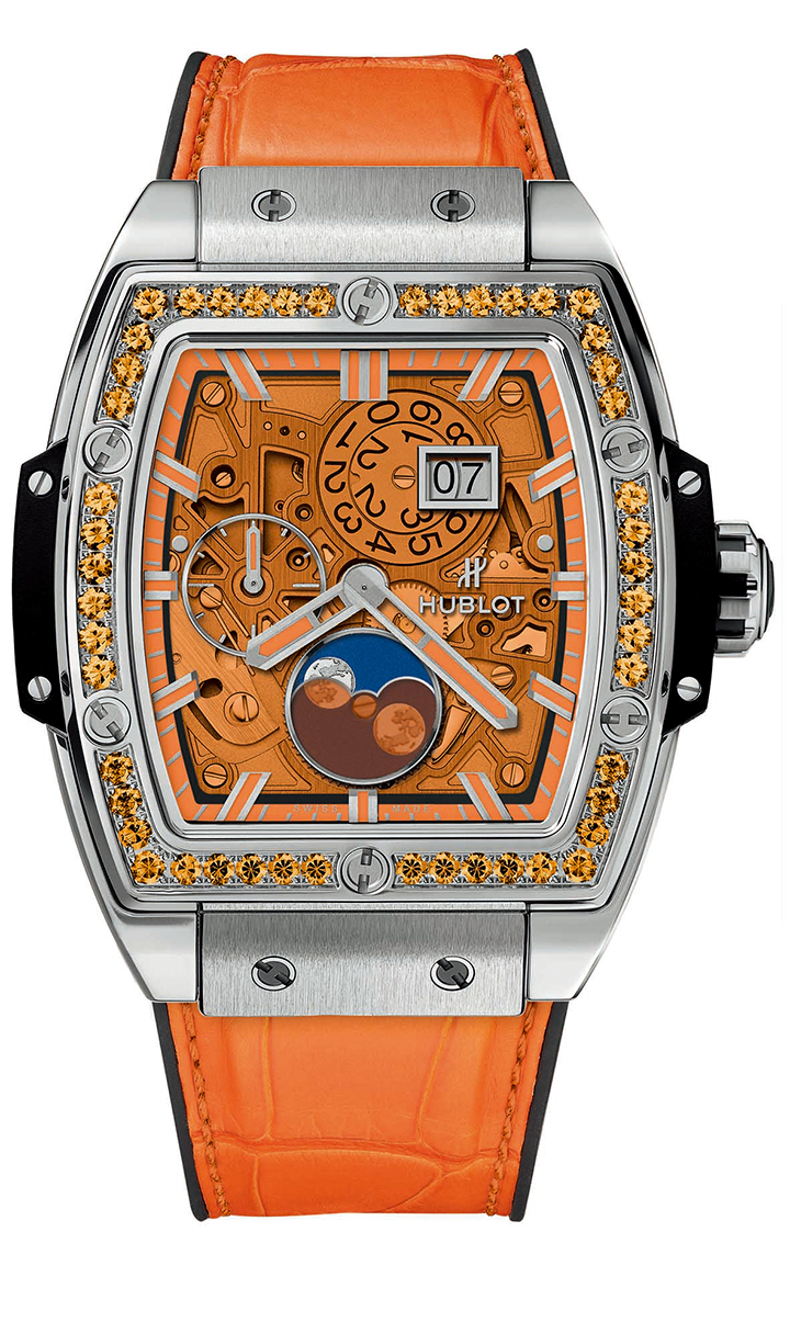 Spirit of Big Bang Moonphase Titanium Orange