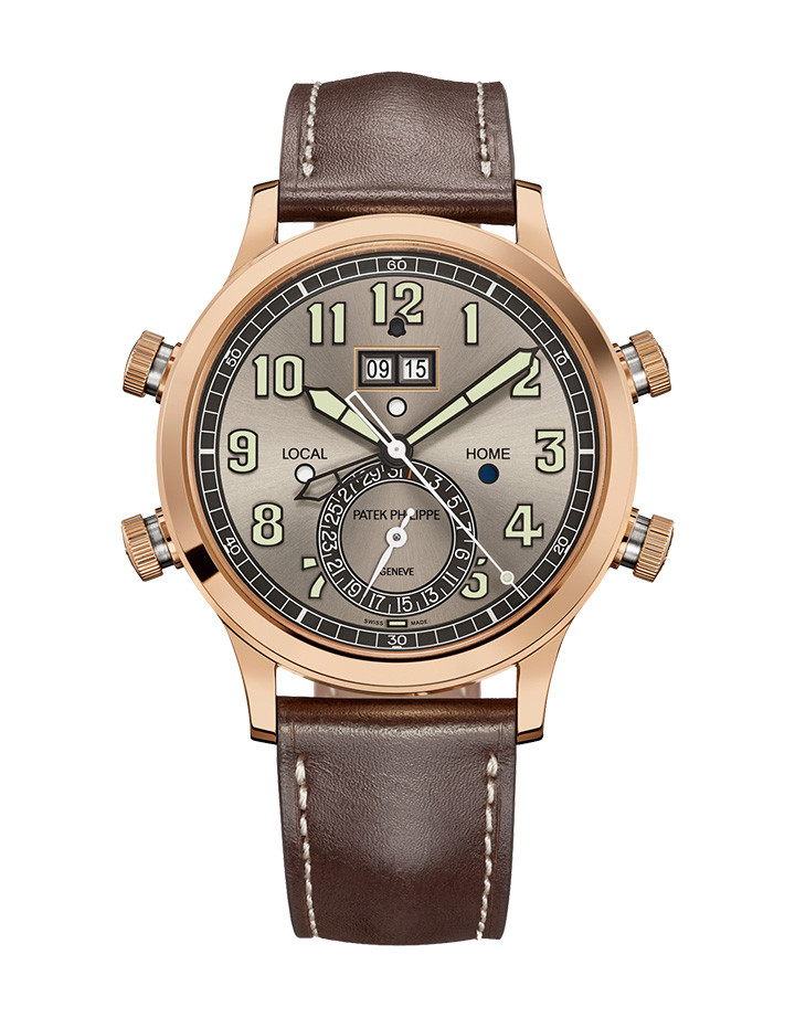 Grand Complications 5520RG-001兩地時間響鬧腕錶