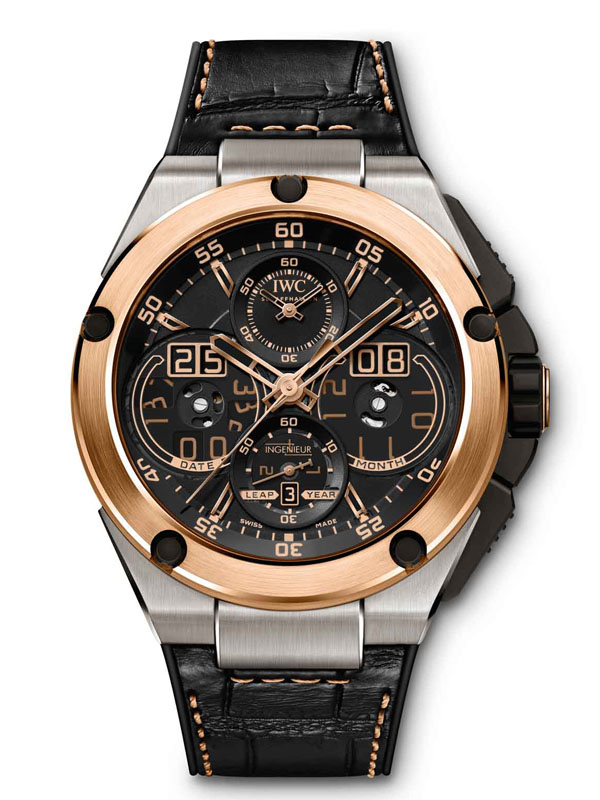 工程師萬年曆數字日期-月份腕錶