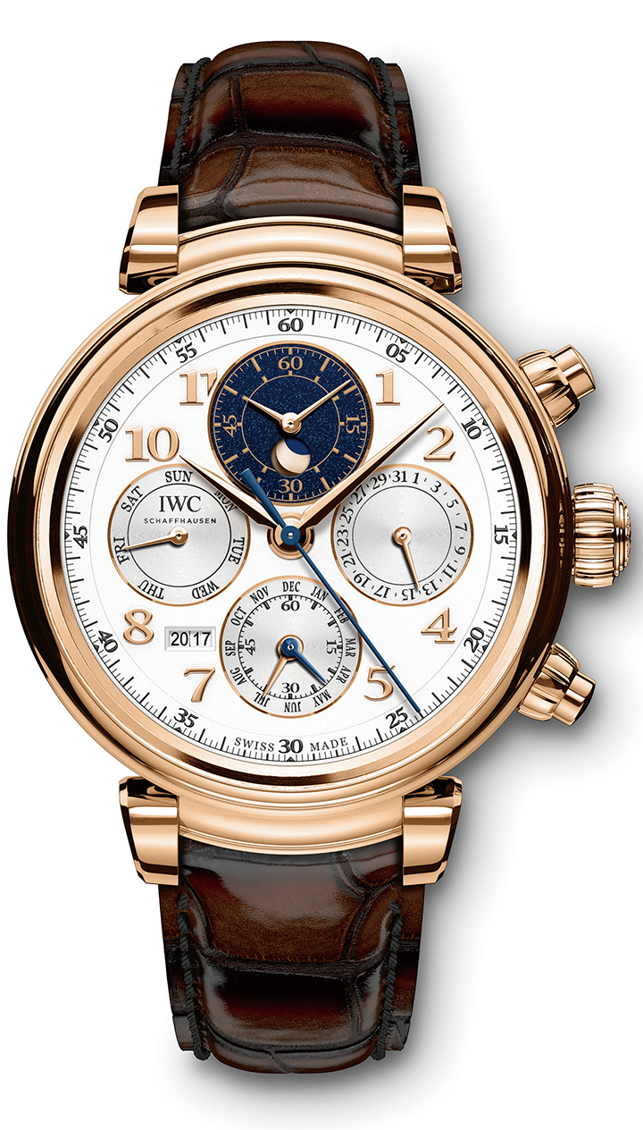 達文西萬年曆計時腕錶