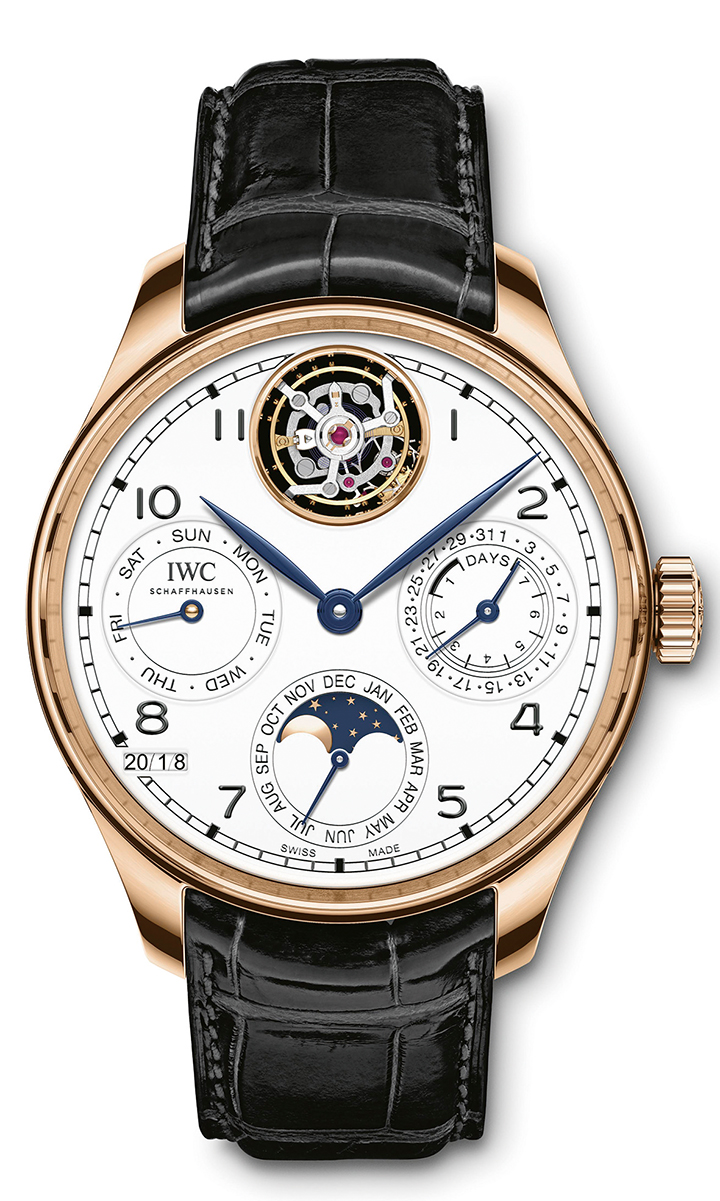 葡萄牙系列萬年曆陀飛輪「150週年」