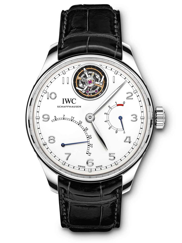 葡萄牙系列陀飛輪逆跳腕錶