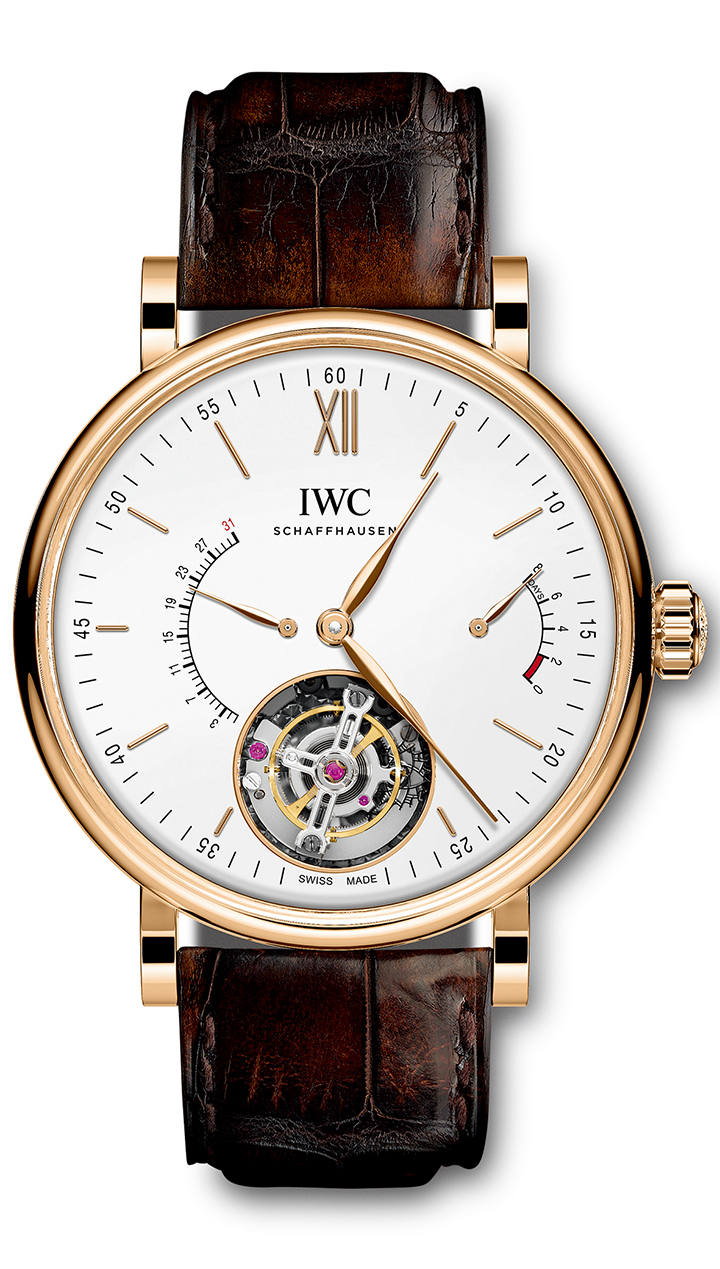 柏濤菲諾手動上鍊陀飛輪逆跳腕錶