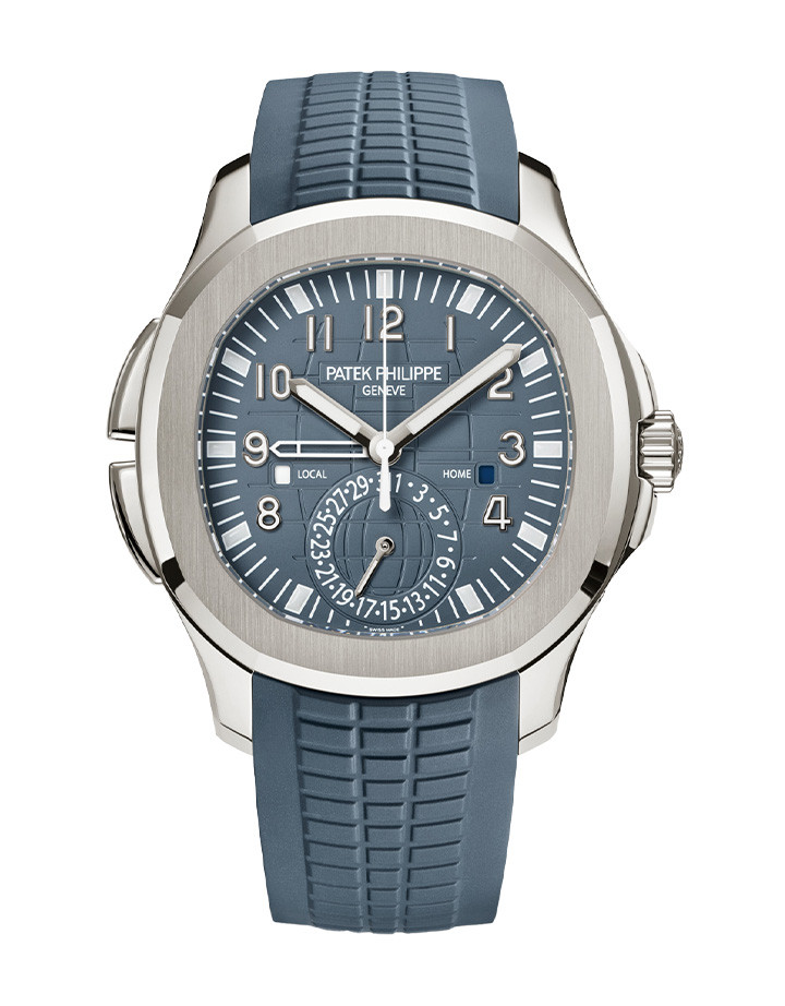 Aquanaut 5164G-001兩地時間腕錶