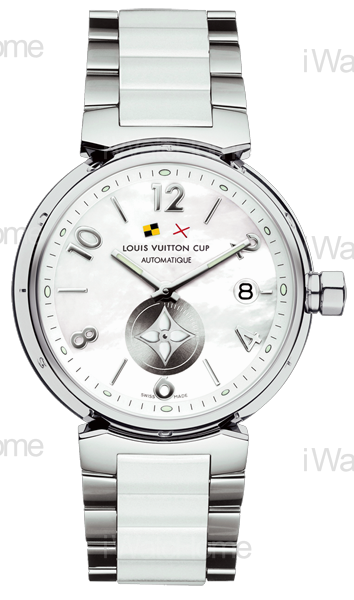 Tambour Lovely Cup白色自動錶