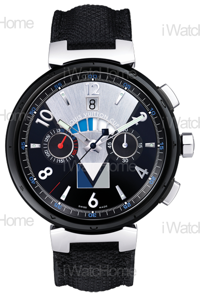 Tambour Regatta Black 自動計時碼錶