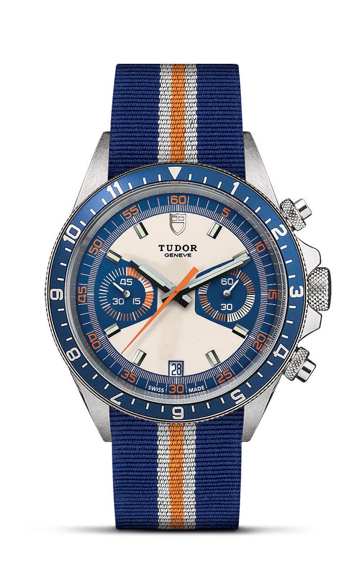 TUDOR Heritage Chrono Blue