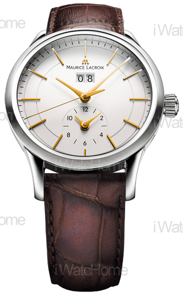 Les Classiques 典雅系列大日期兩地時間腕錶