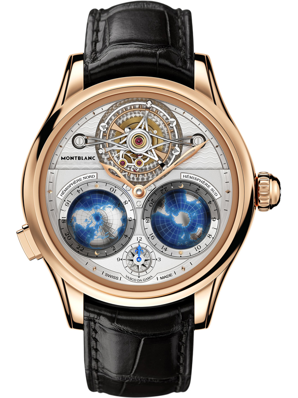 Villeret Vasco da Gama筒狀游絲陀飛輪腕錶