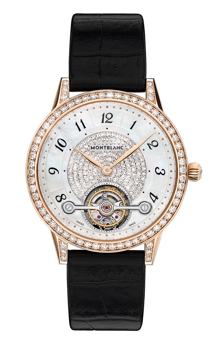 Bohème寶曦系列外置陀飛輪超薄珠寶腕錶