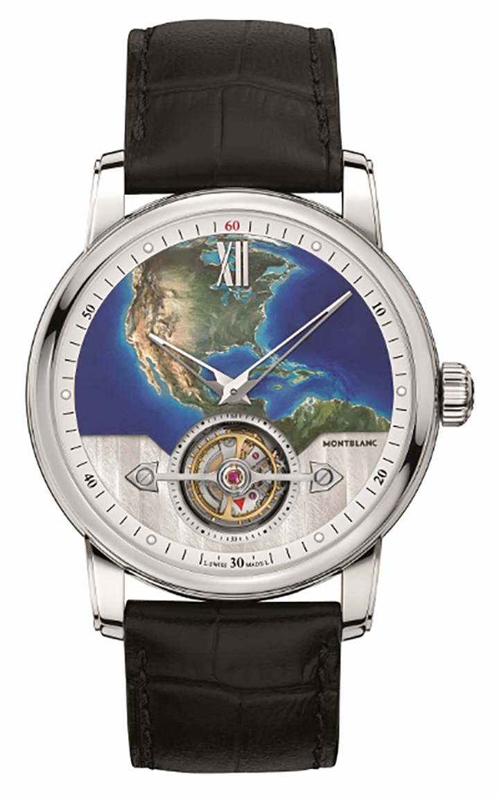 4810系列外置陀飛輪超薄腕錶北美洲限量版