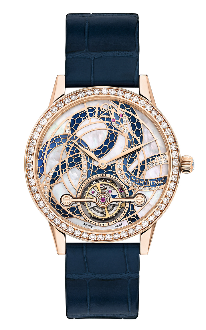 Bohème寶曦系列110週年紀念外置陀飛輪超薄腕錶