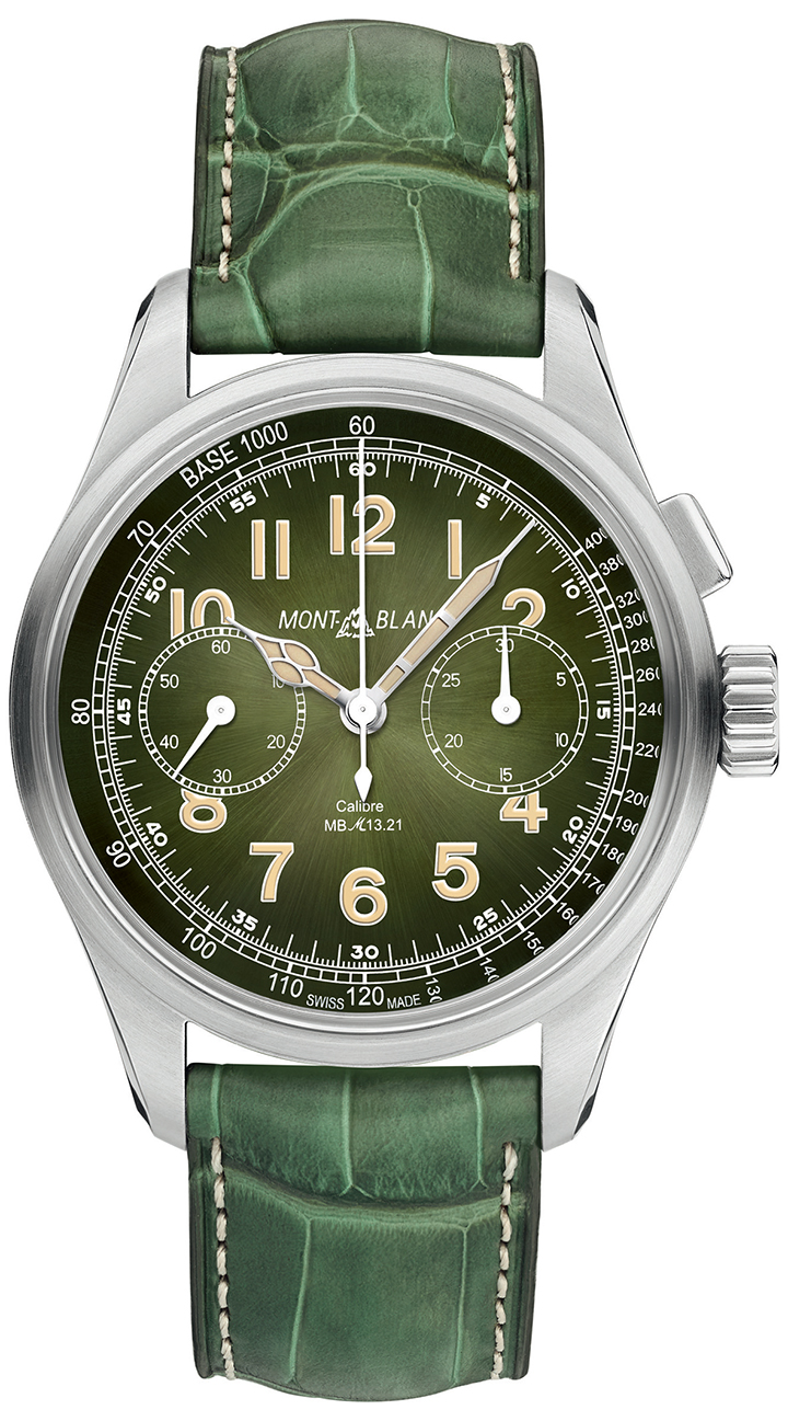 1858單按把計時限量腕錶