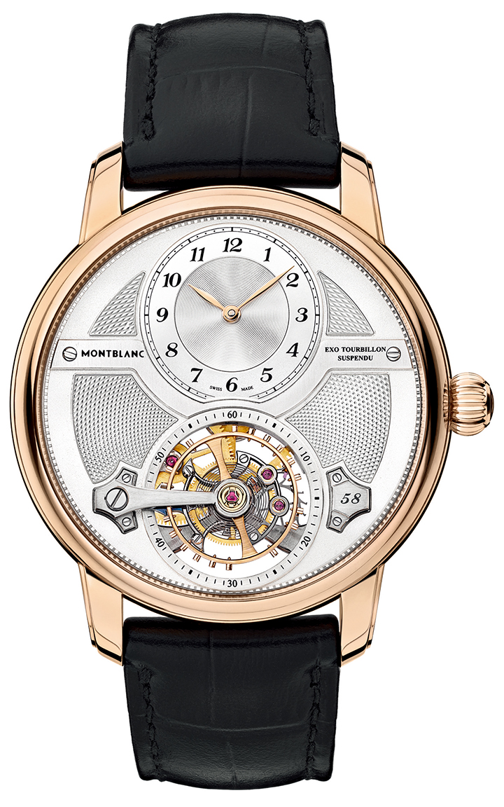 明星傳承系列單臂懸浮外置陀飛輪腕錶