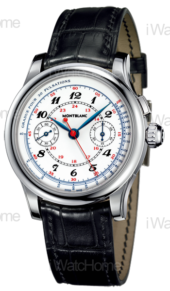 Villeret 1858經典脈搏儀計時腕錶