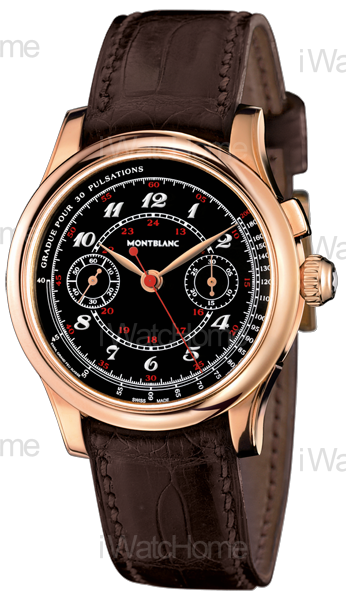 Villeret 1858經典脈搏儀計時腕錶