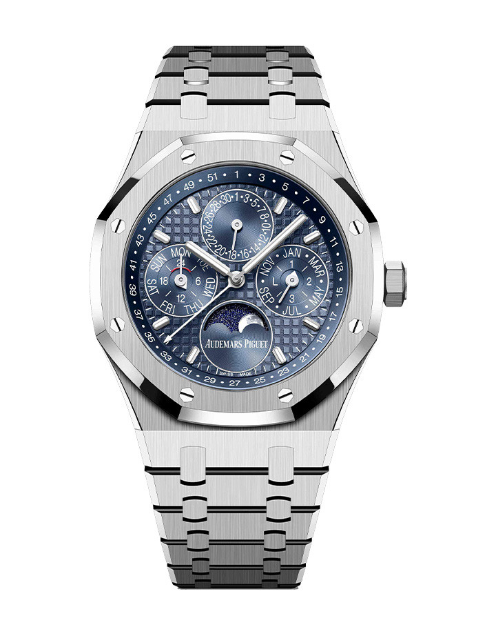 皇家橡樹系列自動上鍊萬年曆腕錶