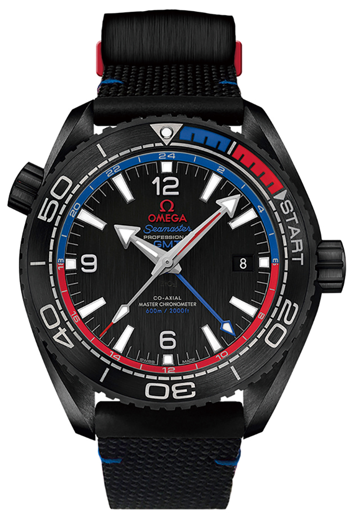 海馬系列 Seamaster Planet Ocean 600M ETNZ Deep Black GMT