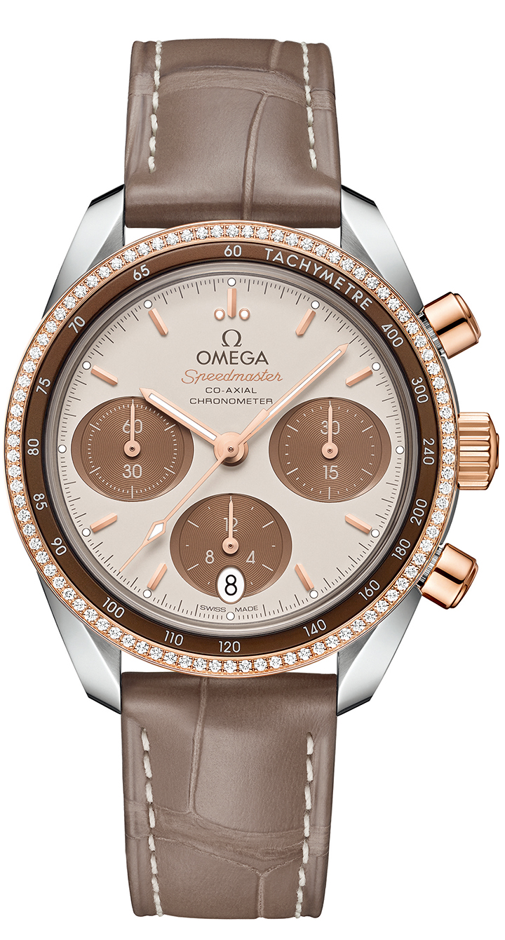 超霸38毫米同軸擒縱計時碼錶