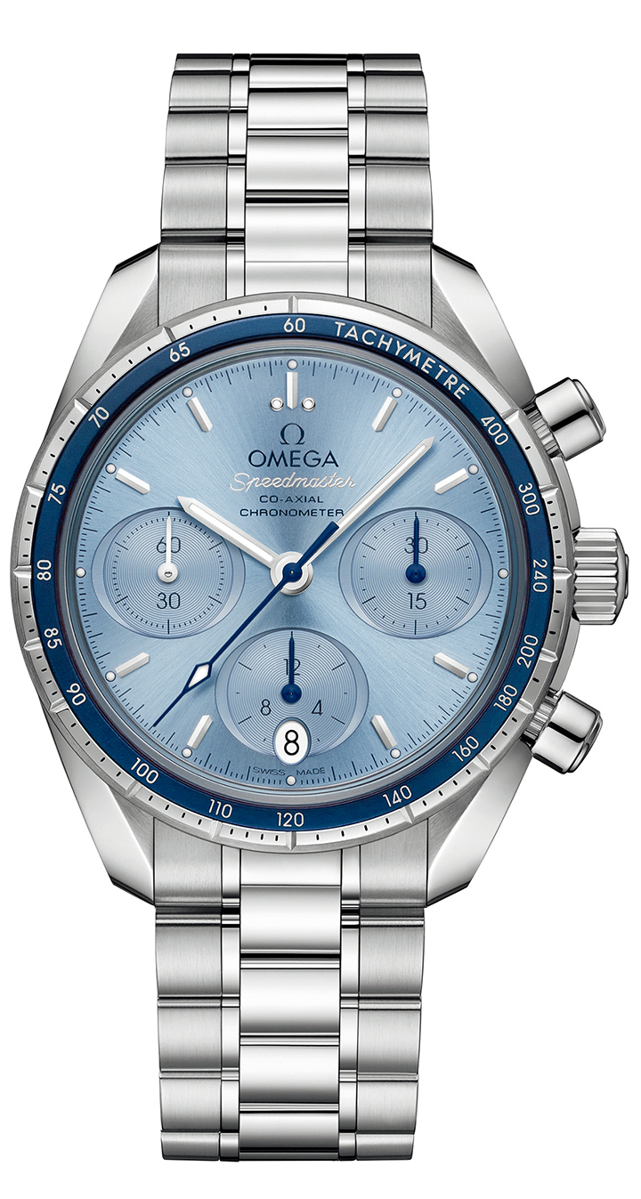 超霸38毫米同軸擒縱計時碼錶