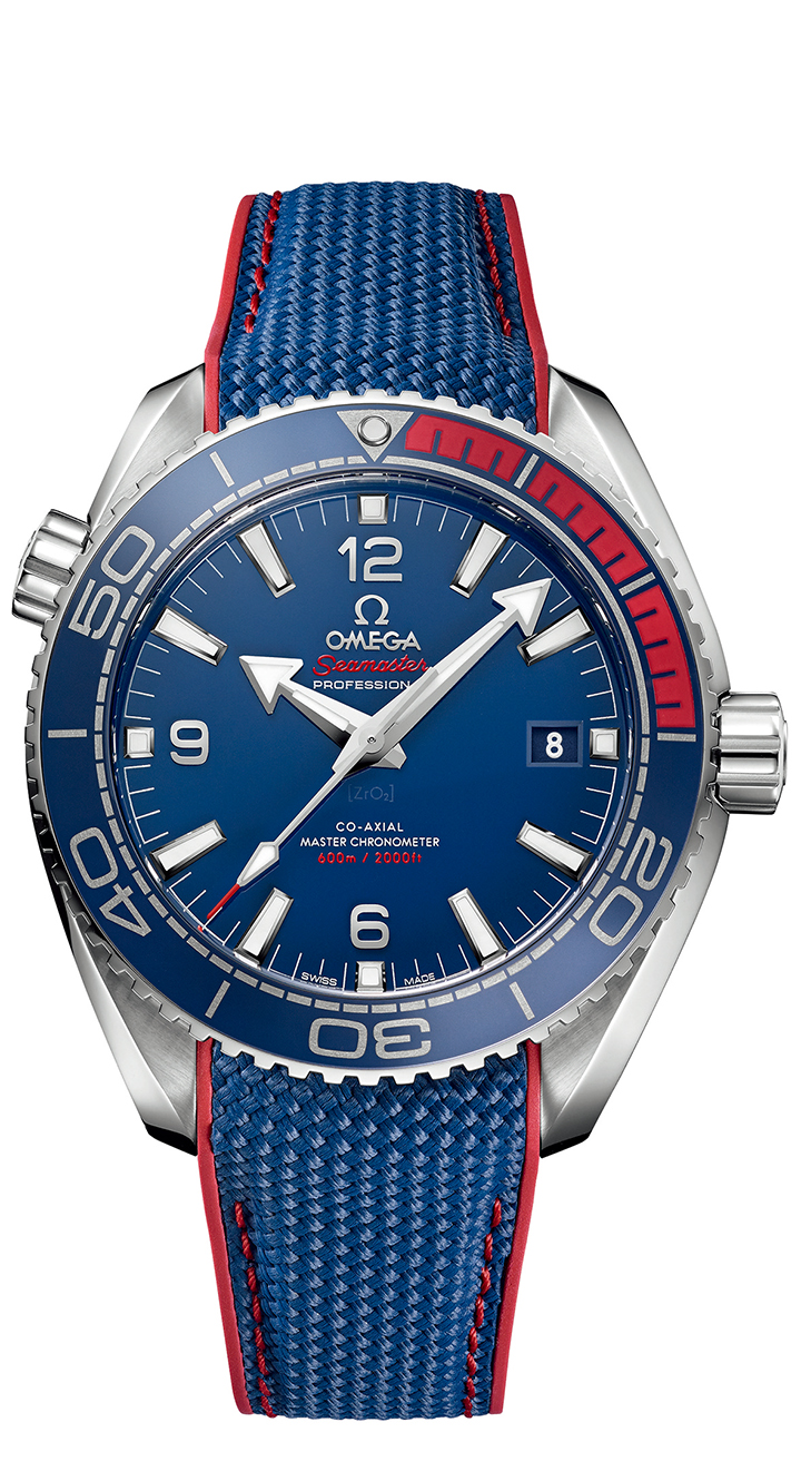 海馬系列 Seamaster Planet Ocean 600M 2018 平昌奧運限量錶