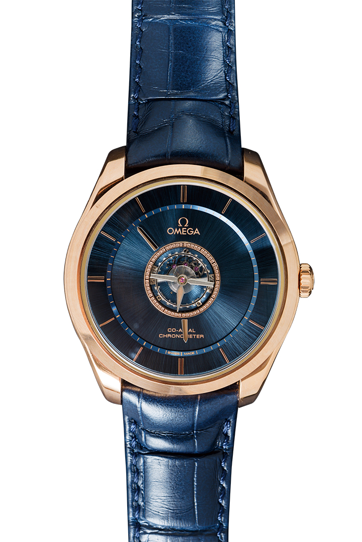 碟飛系列De Ville同軸擒縱編號版陀飛輪腕錶