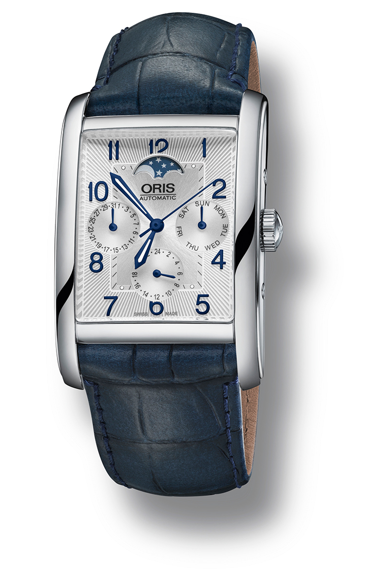 Oris Rectangular方形月相錶