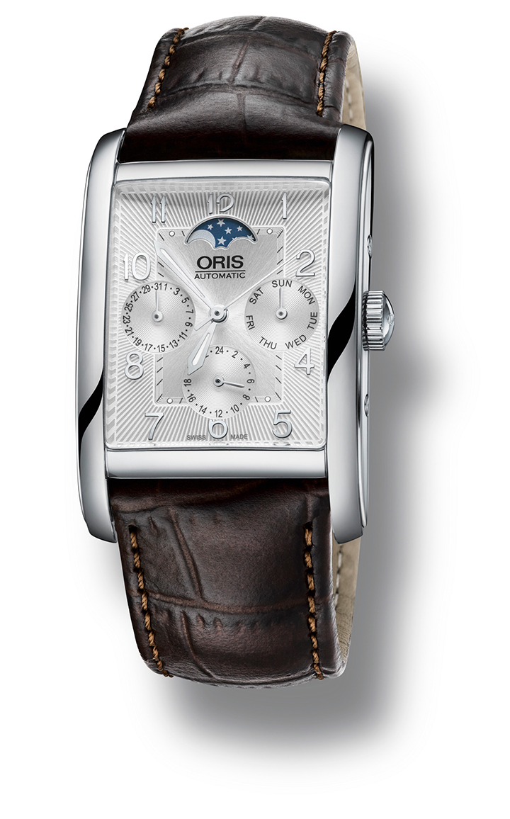 Rectangular月相腕錶