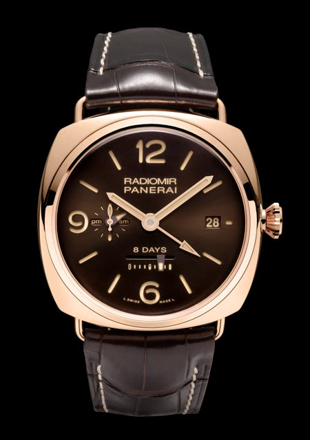 Radiomir 8 Days GMT Oro Rosso