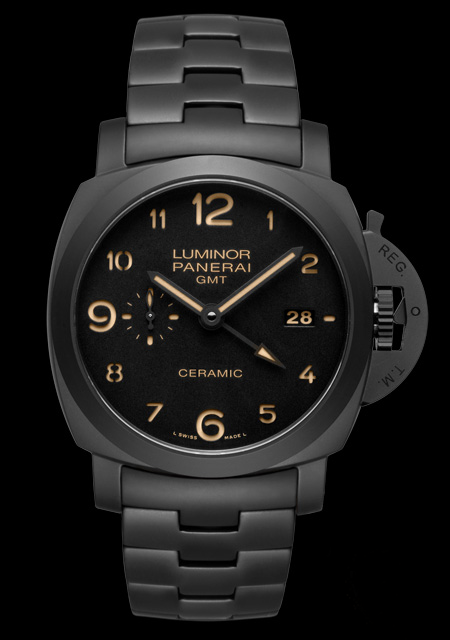 Tuttonero Luminor 1950 3 Days GMT Automatic Ceramica