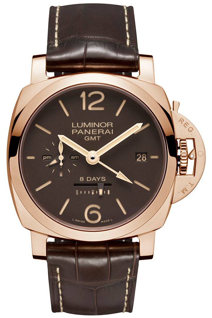 Luminor 1950 8 Days GMT Oro Rosso 44mm