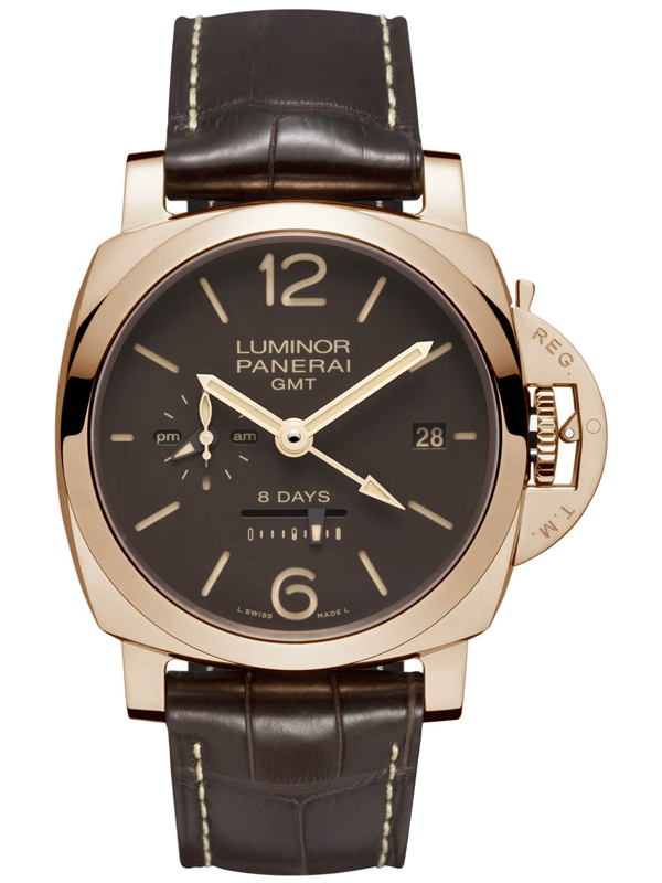 Luminor 1950 8 Days GMT Oro Rosso 44mm