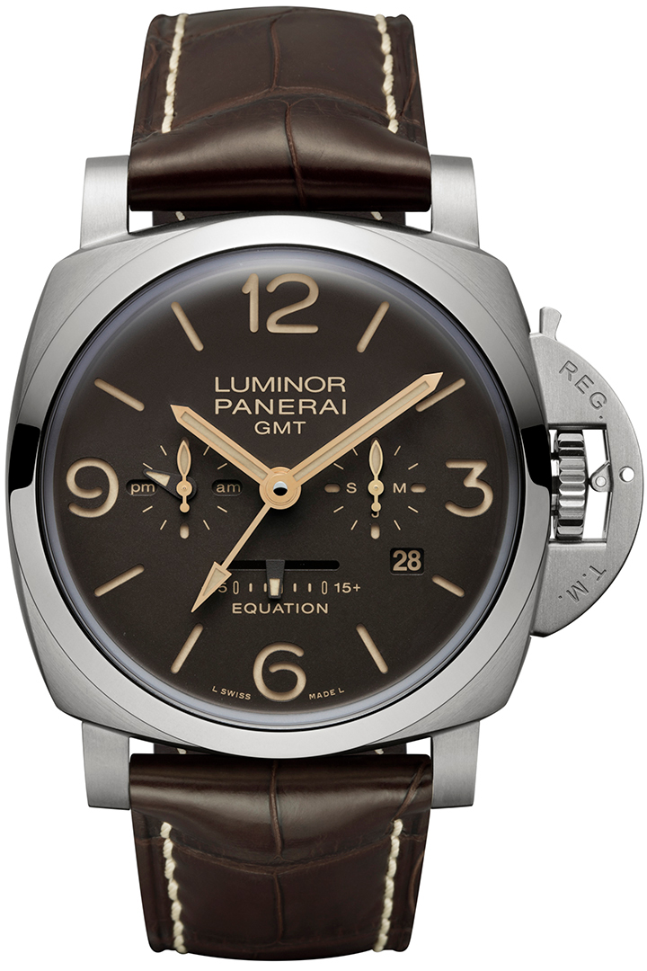 Luminor 1950 Equation of Time 8 Days GMT Titanio