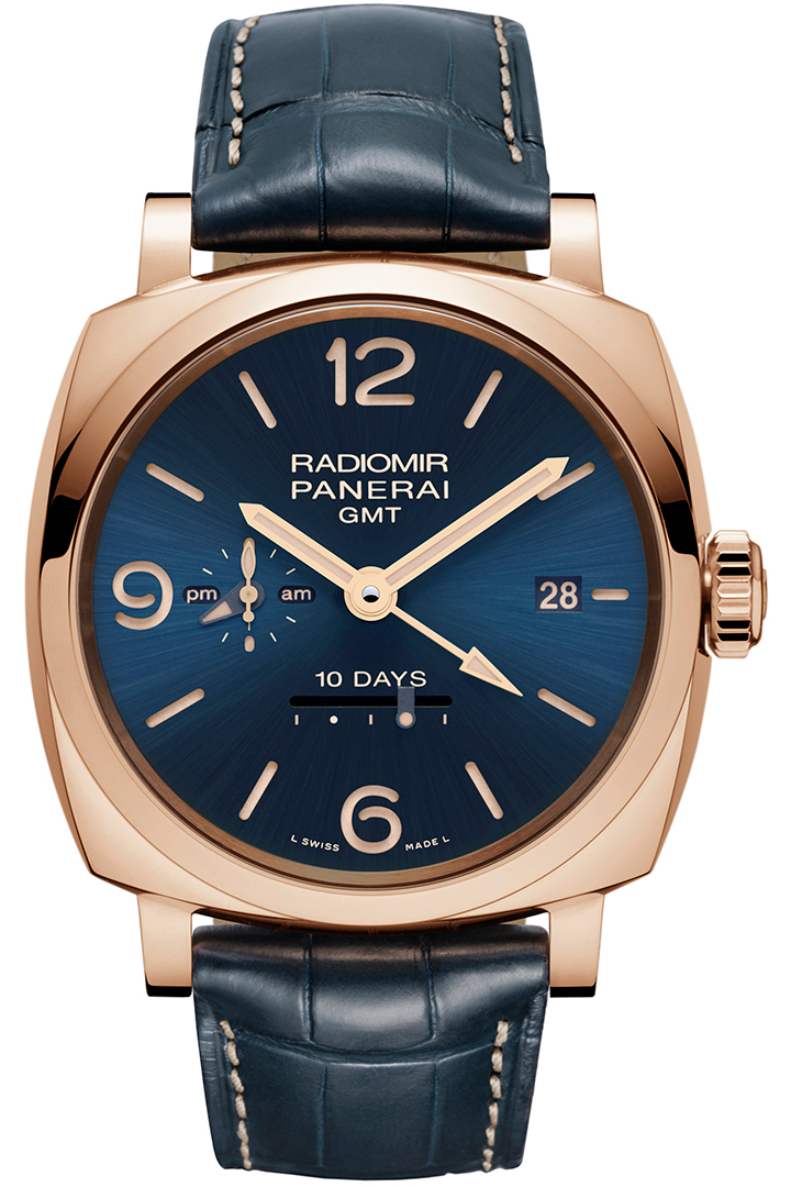 Radiomir 1940 10 Days GMT Automatic Oro Rosso